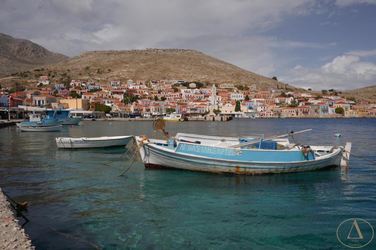 Mansion House Villa Chalki Town Bagian luar foto